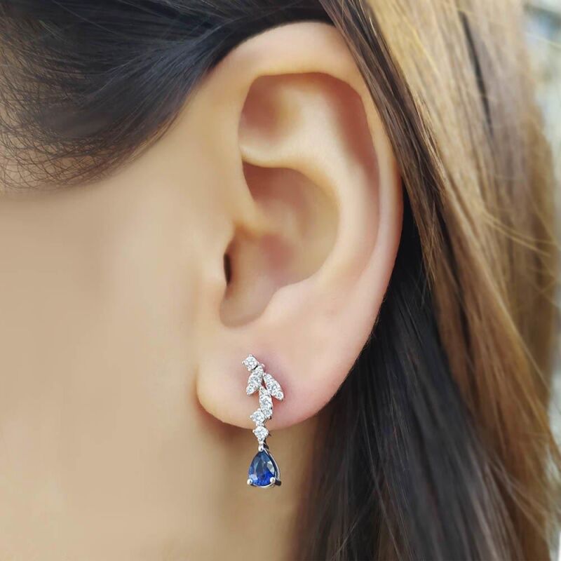 3.24 Karat Safir Pırlanta Set - IDL Sertifikalı - 2