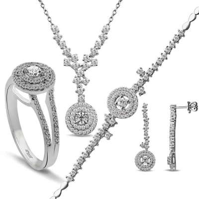 3.29 Karat Fantezi Pırlanta Set - IDL Sertifikalı - 1