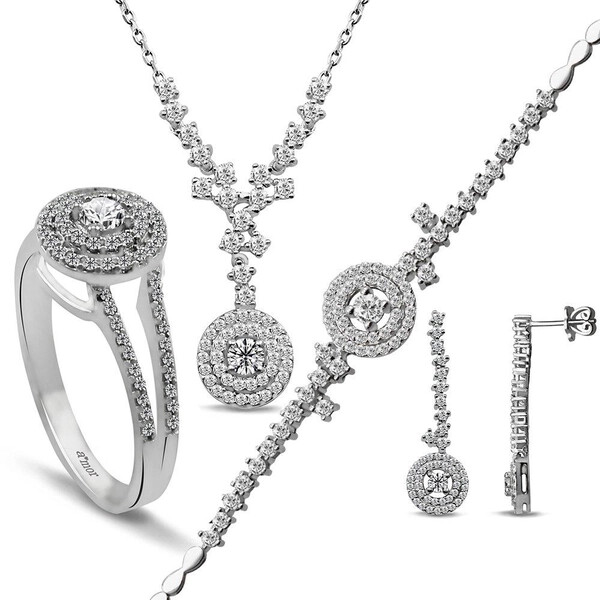 3.29 Karat Fantezi Pırlanta Set - IDL Sertifikalı - Amor Pırlanta