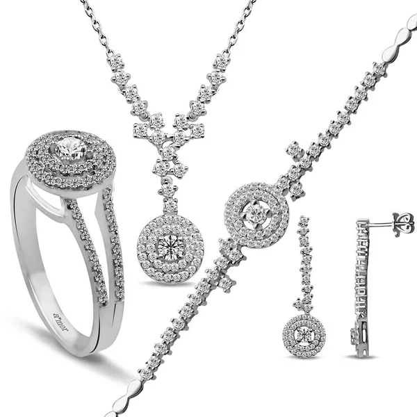 3.29 Karat Fantezi Pırlanta Set - IDL Sertifikalı - 1