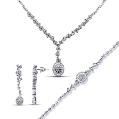 3.48 Karat Fantezi Pırlanta Set - IDL Sertifikalı - 1