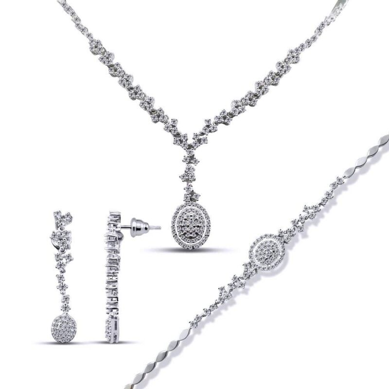 3.48 Karat Fantezi Pırlanta Set - IDL Sertifikalı - 1