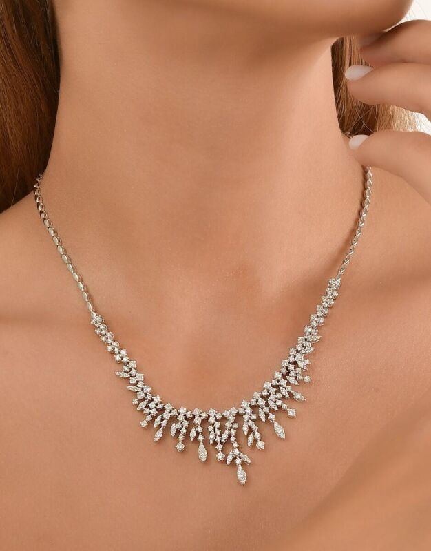 4.58 Karat Pırlanta Gerdanlık - IDL Sertifikalı - 3
