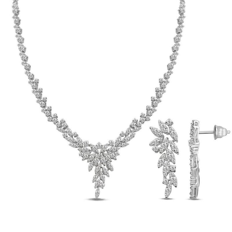 4.84 Karat Pırlanta Gerdanlık Fantezi Set - IDL Sertifikalı - 1