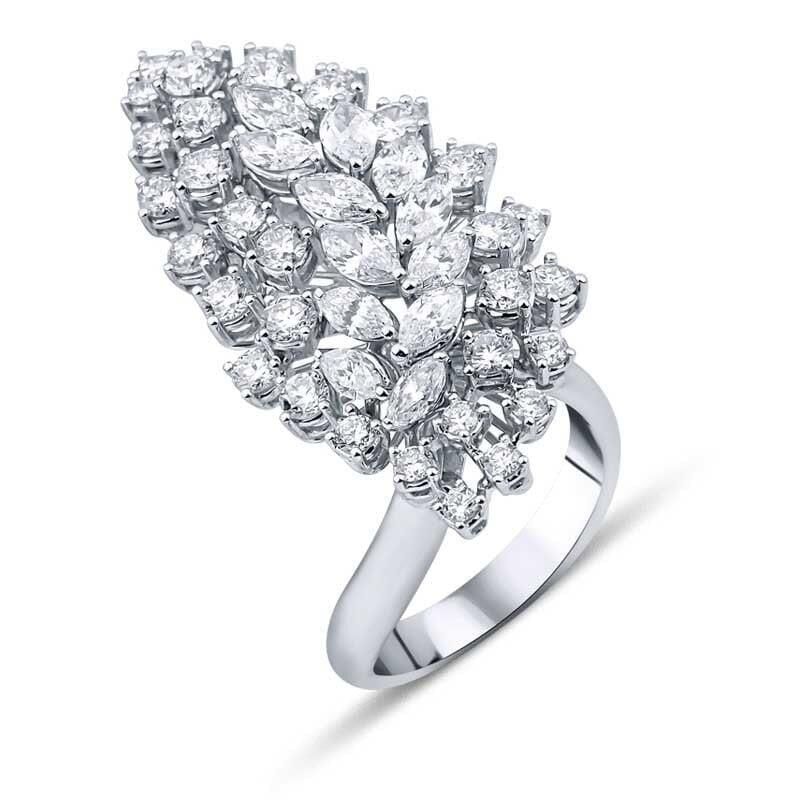 4.92 Karat Pırlanta Fantezi Yüzük - IDL Sertifikalı - 1