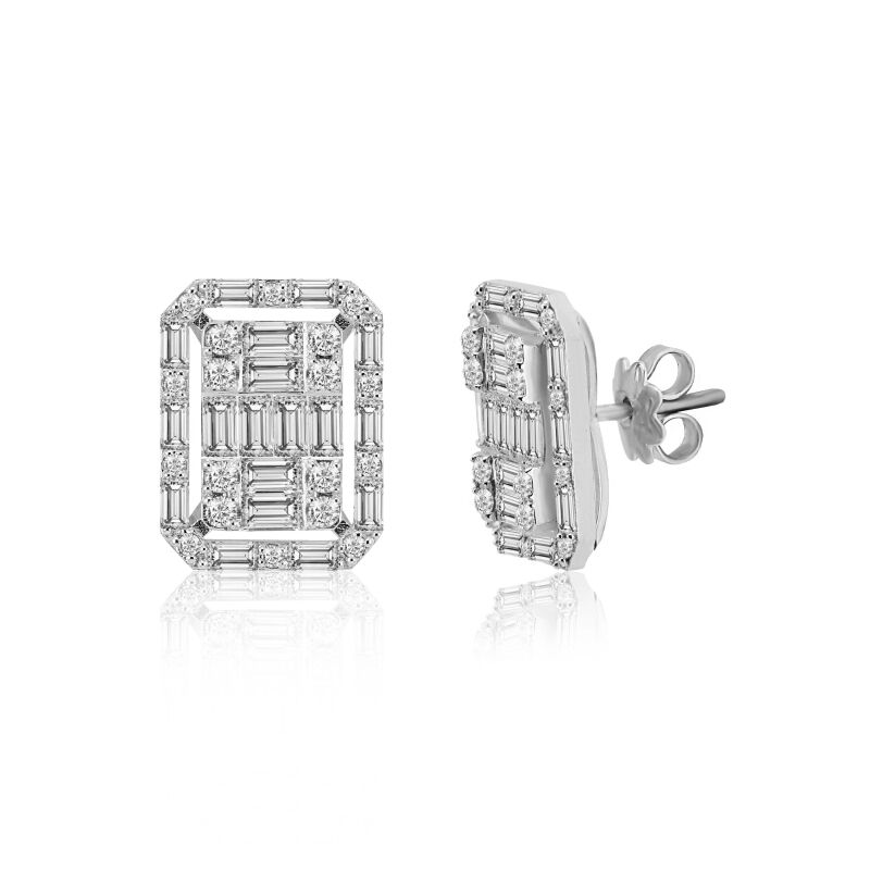 5.16 Karat Baget Pırlanta Set - IDL Sertifikalı - 4