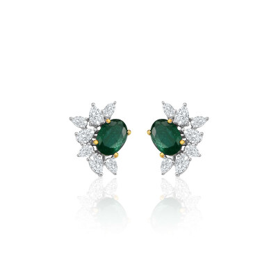 7.65 Karat Zümrüt Pırlanta Set - IDL Sertifikalı - 4