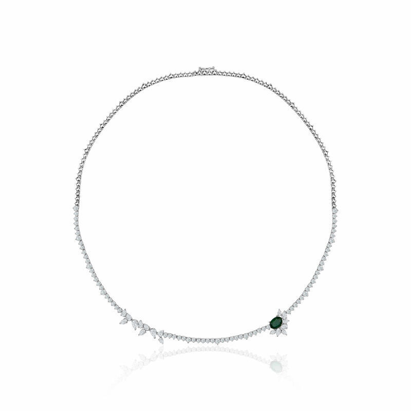7.65 Karat Zümrüt Pırlanta Set - IDL Sertifikalı - 3