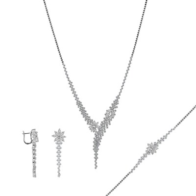 9.69 Karat Fantezi Pırlanta Set - IDL Sertifikalı - 1