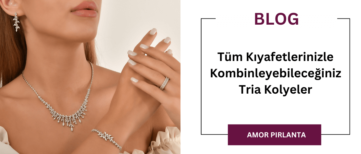 Tüm Kıyafetlerinizle Kombinleyebileceğiniz Tria Kolyeler