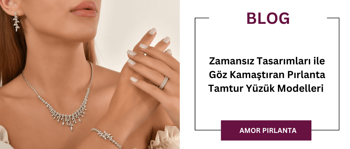 Zamansız Tasarımları ile Göz Kamaştıran Pırlanta Tamtur Yüzük Modelleri 