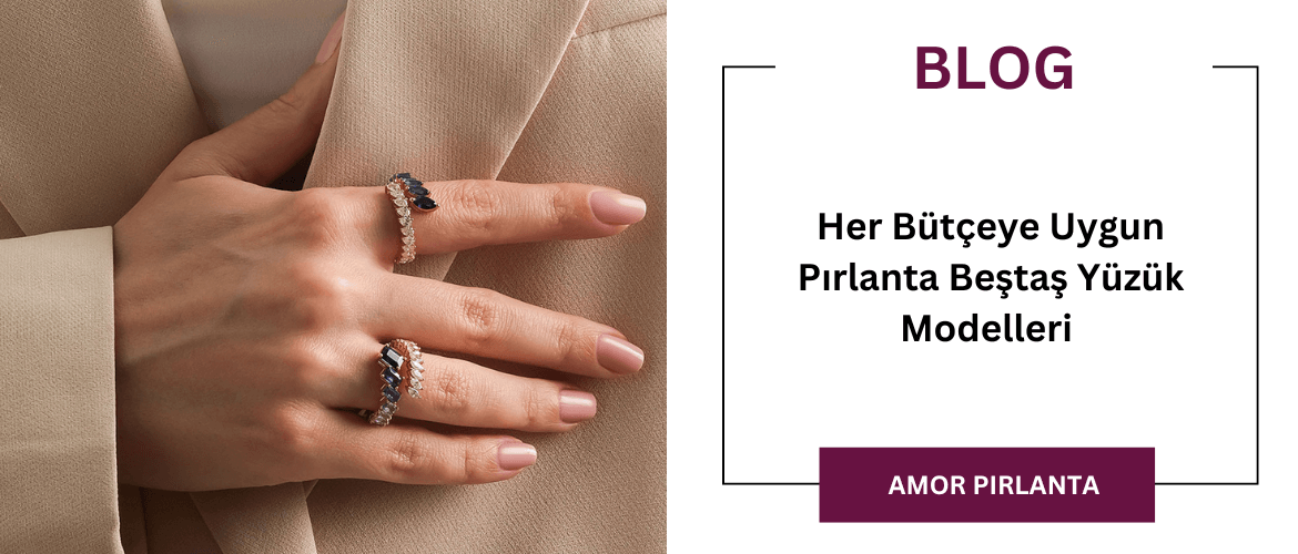 Her Bütçeye Uygun Pırlanta Beştaş Yüzük Modelleri 